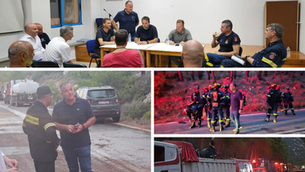 Γιάννης Παππάς: Ευτυχώς αντιμετωπίστηκε έγκαιρα η πυρκαγιά και δεν υπάρχει κανένα ενεργό μέτωπο στην περιοχή Σιανών και Μονολίθου.