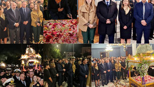 Με κατάνυξη και λαμπρότητα η περιφορά του Επιταφίου στην Κω.