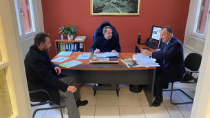 Συνάντηση του Ιωάννη Παππά με τη διοίκηση της ΑΝΔΩ. 