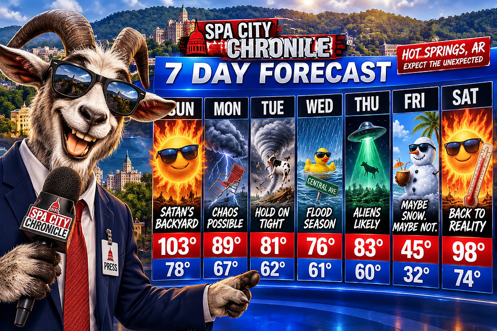 SPA CITY Weekly Forecast