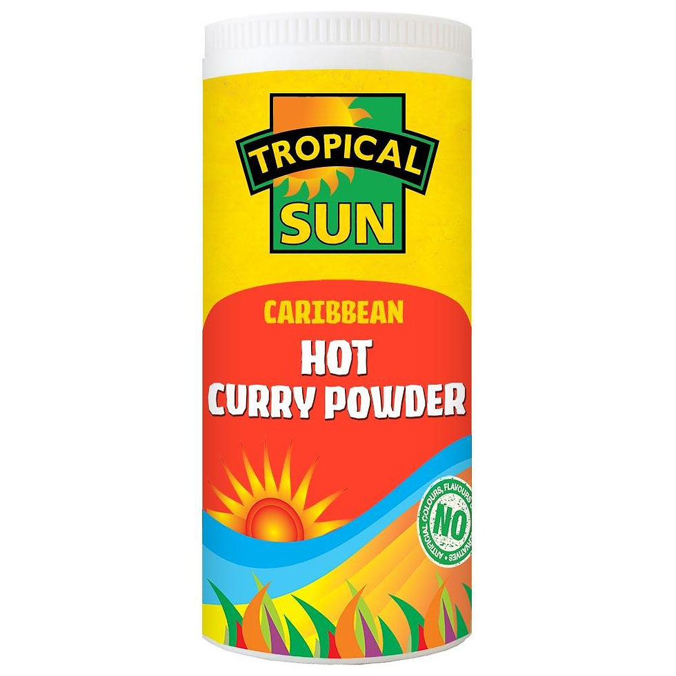 Tropical Sun Caribbean Curry Powder Hot