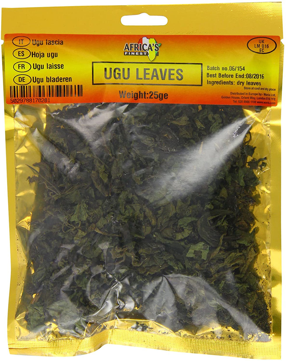 Africa's Finest Dried Ugu Leaves