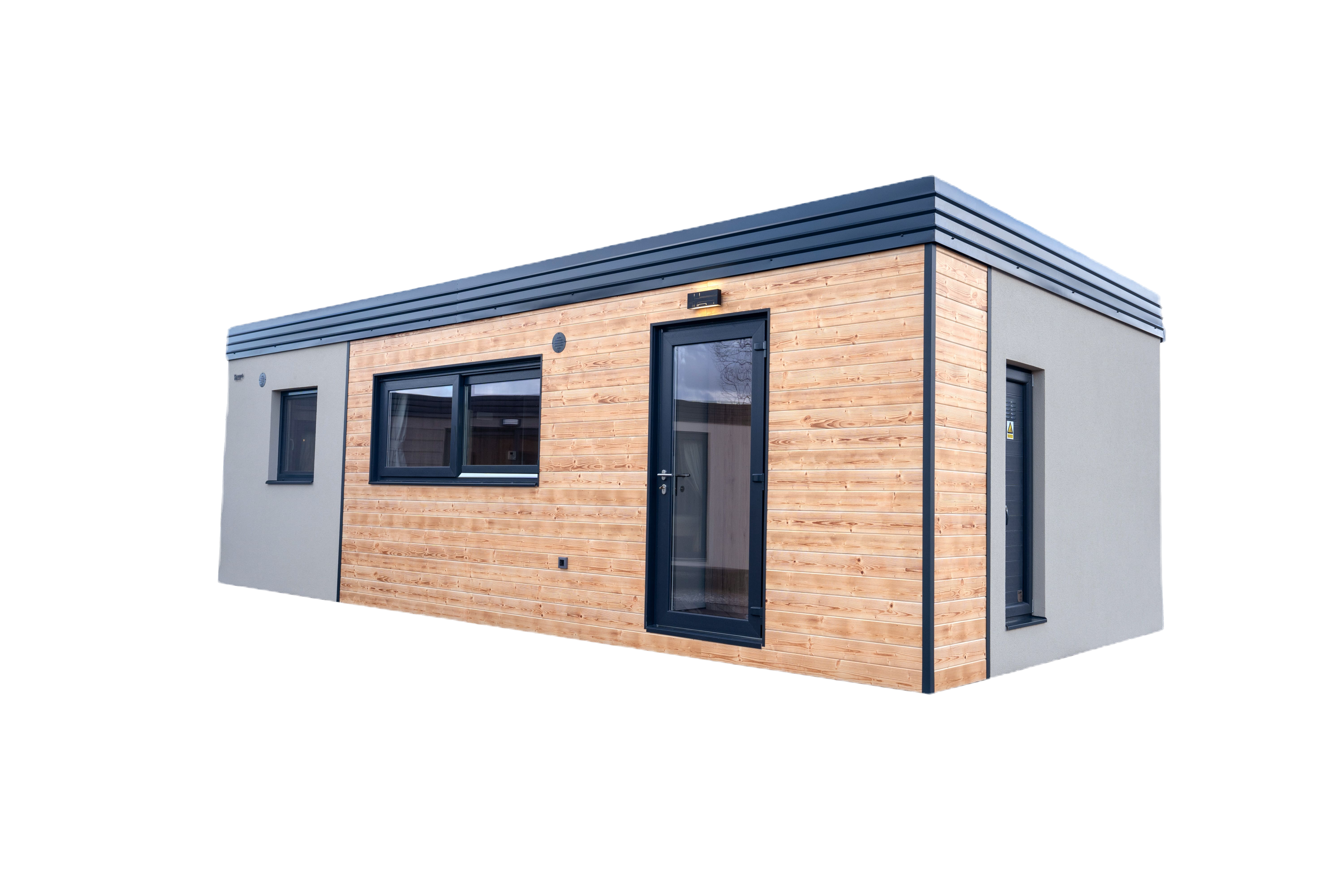 Modell Winti – kompaktes Tiny House von ViNord ohne Hintergrund freigestellt