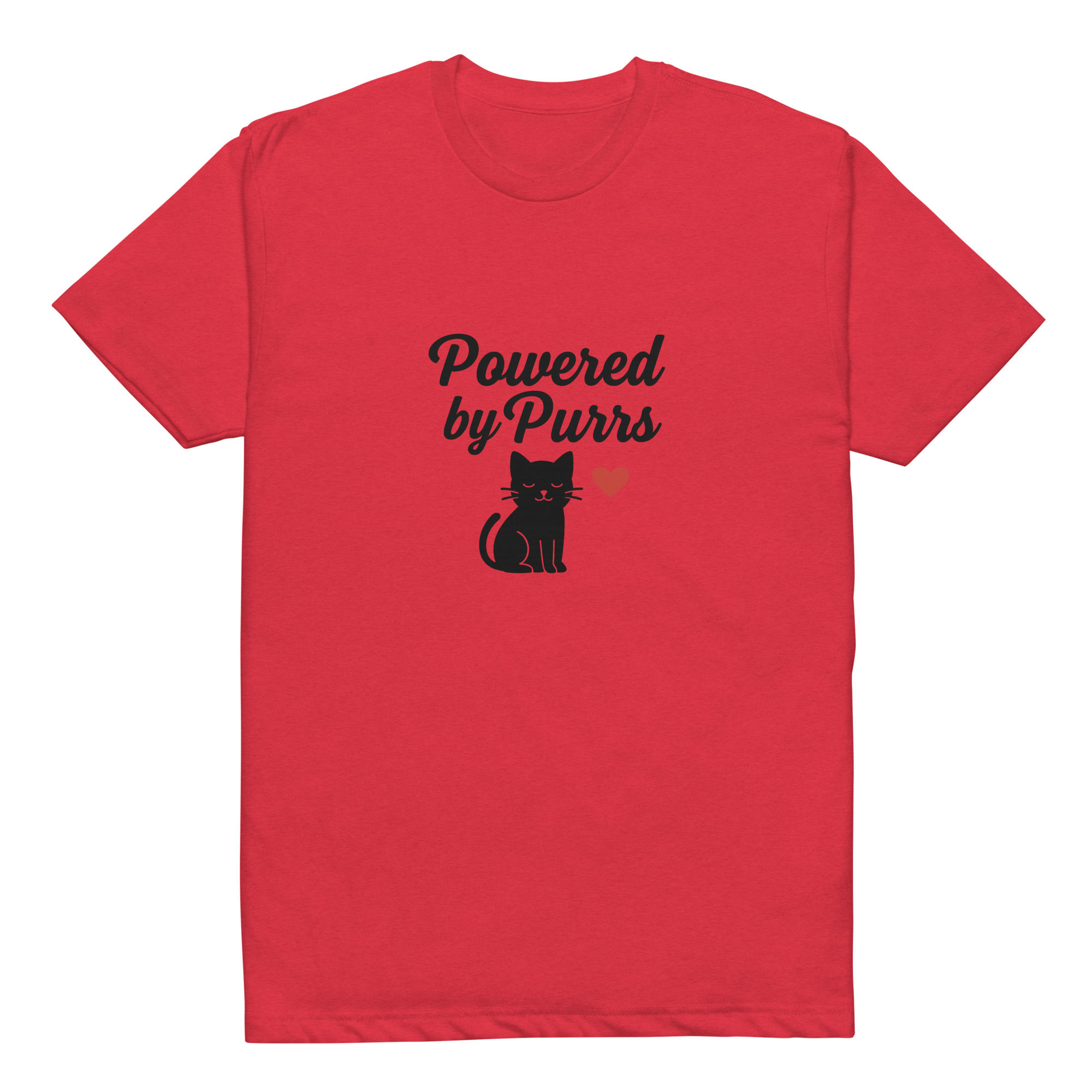 The Powered by Purrs Premium Tee