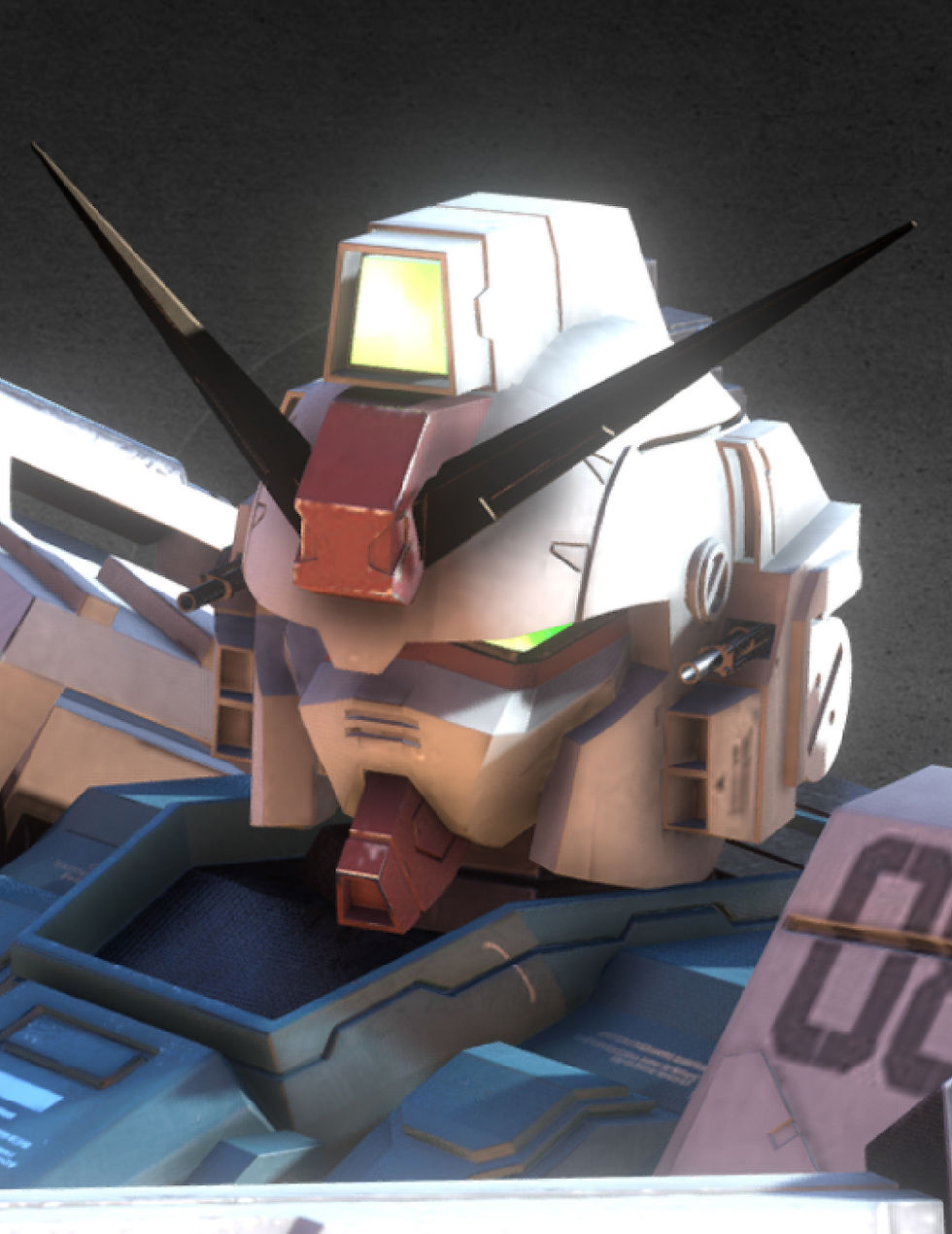 3D Gundam Model