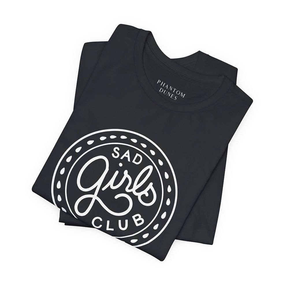 Thumbnail: Sad Girls Club Black Graphic Tee