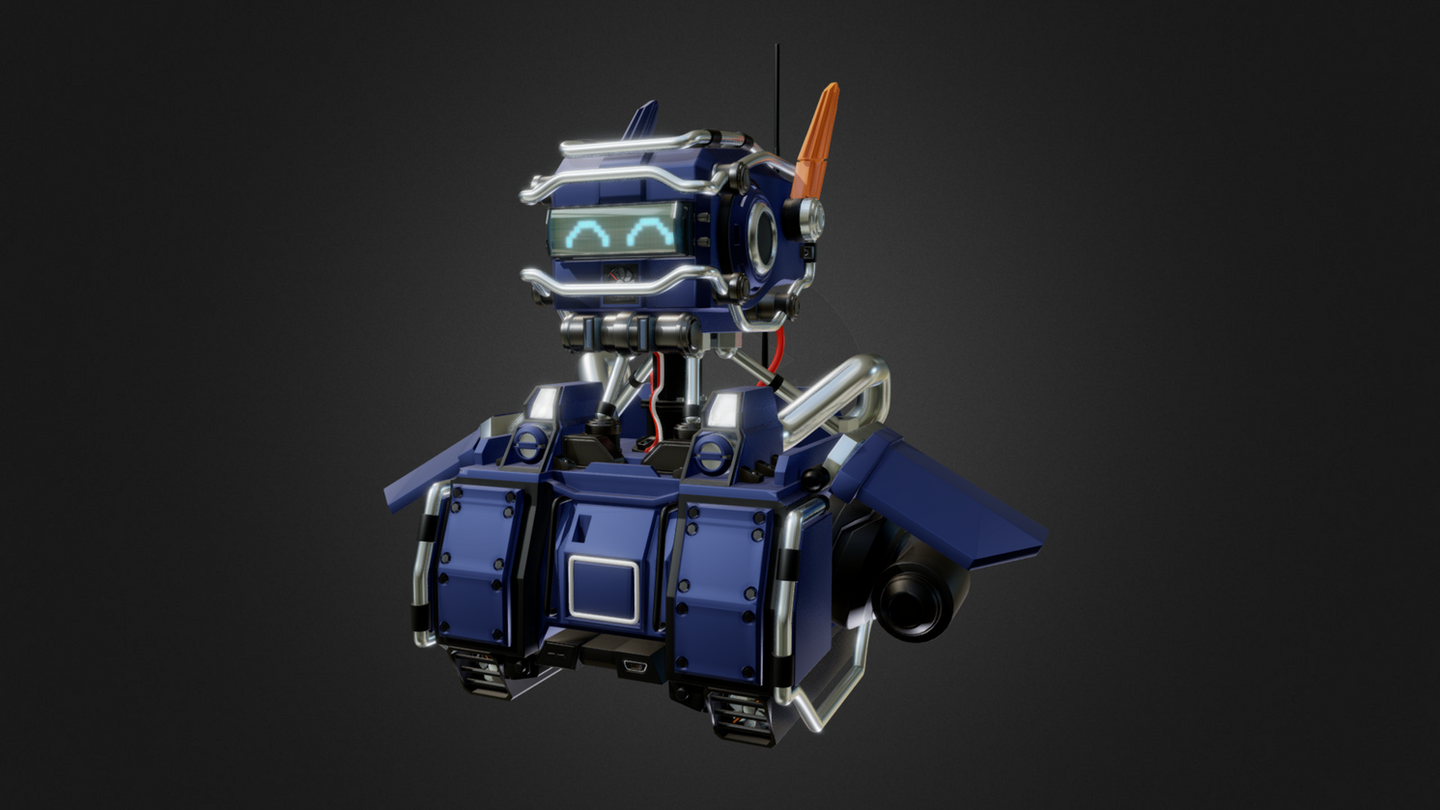 Robot 3D render