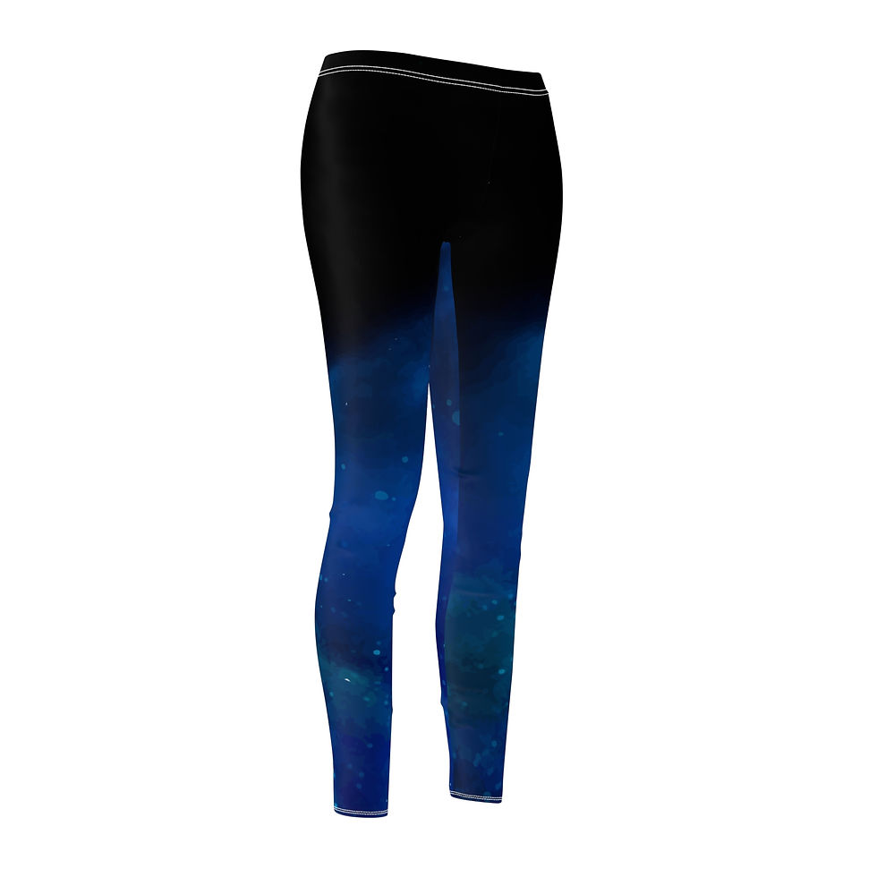 Thumbnail: Galaxy Blue Ombre Leggings