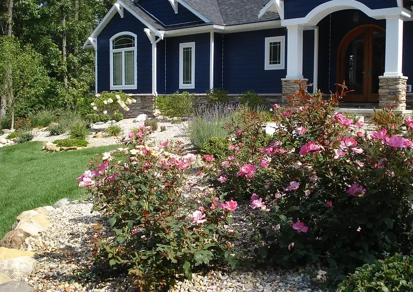Rose Planting Bed Installation