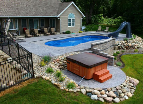 Pool and Sauna Installation