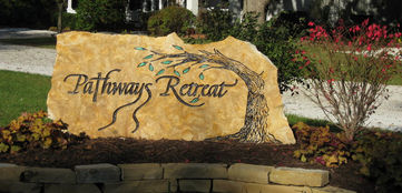 Stone Signage Installation