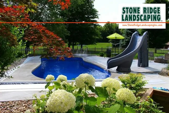 Planting Bed and Pool Installation