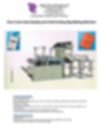 Four lines Heat sealing and cold cutting Bag Making Machine