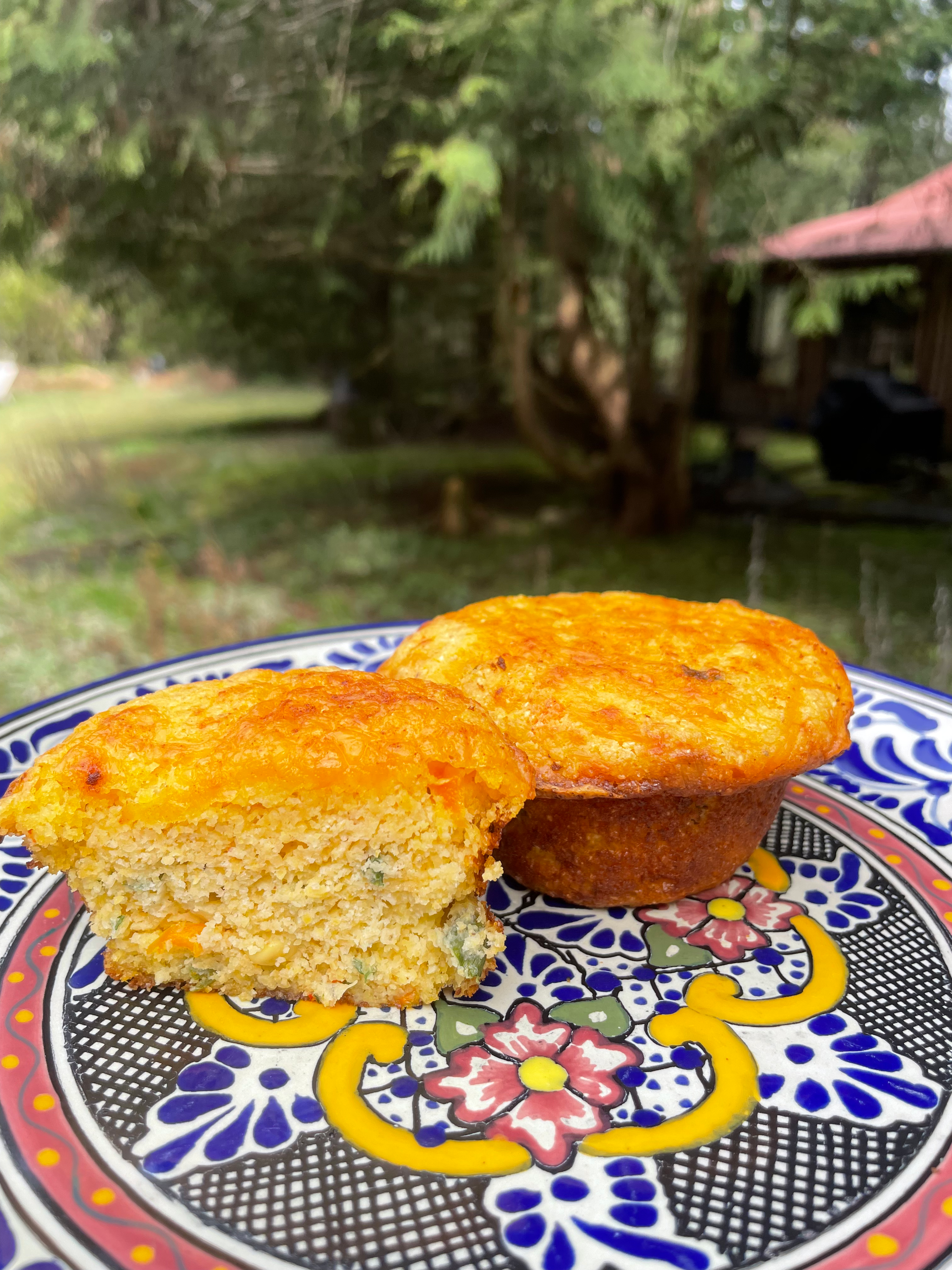 Southwest Cornbread Muffins