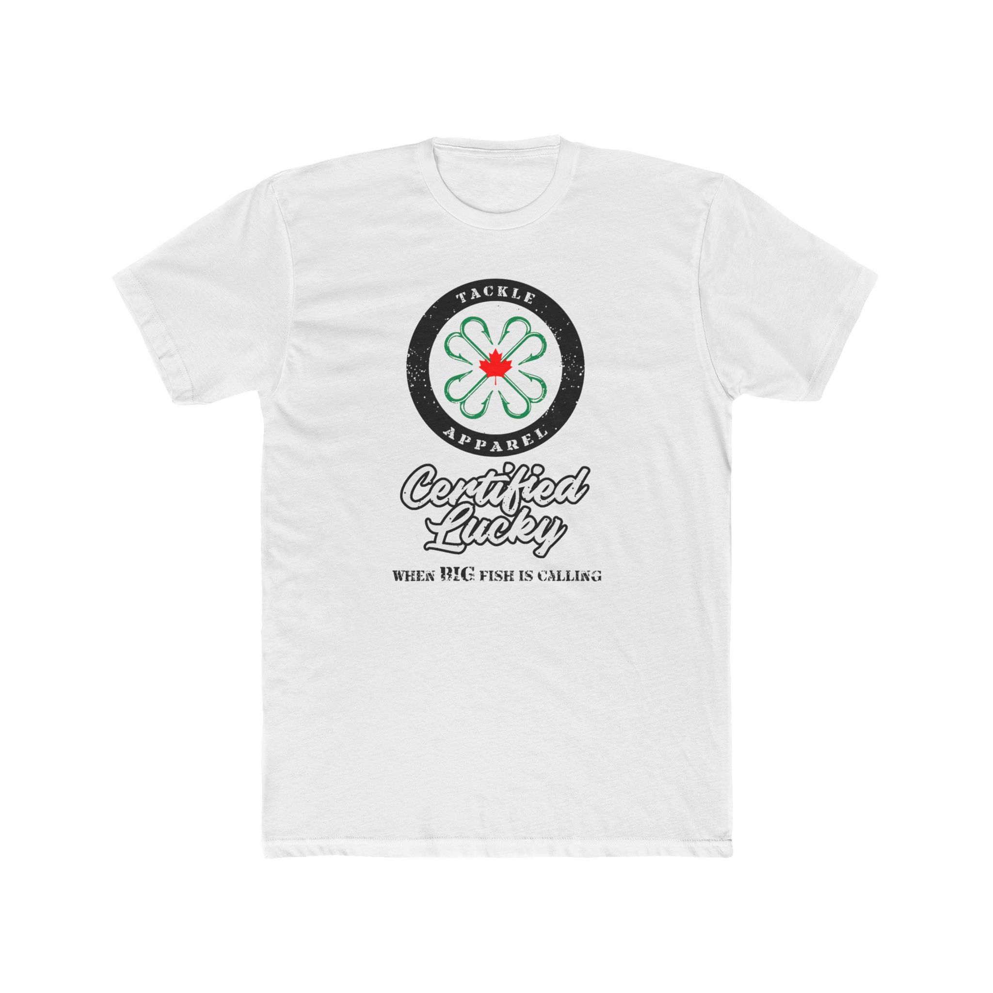CERTIFIED LUCKY Men's Cotton Crew Tee - When BIG Fish Are Calling