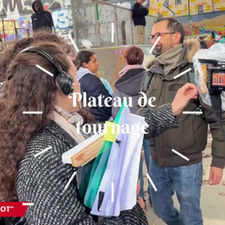 SPOT, tournage d'un des courts métrages JOP 2024