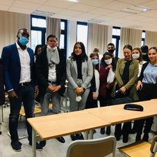 Participation du lycée aux 20 ans d'Art Expro : la mini-entreprise Never Lost