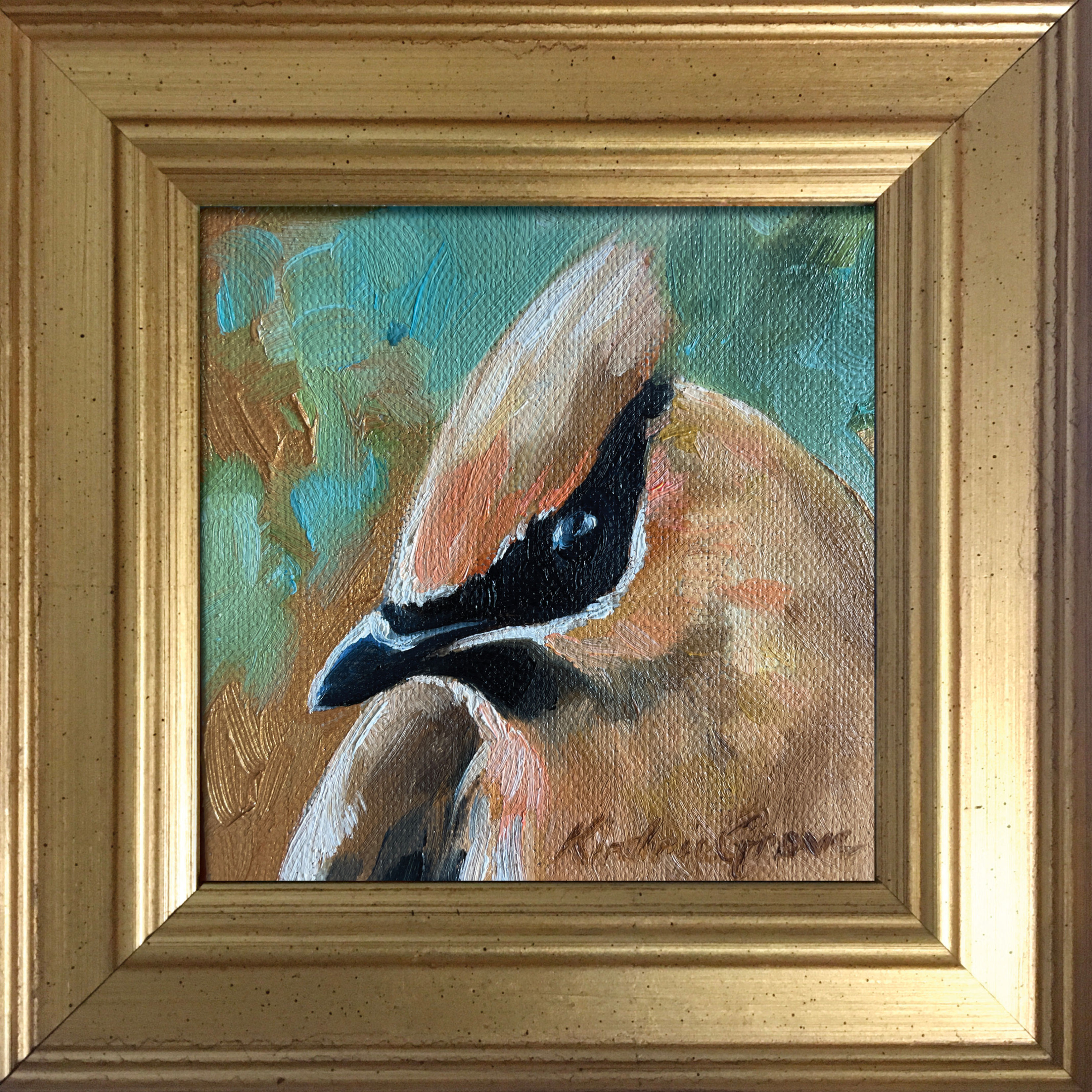 Golden Creatures: Cedar Waxwing