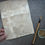 Thumbnail: Old Soul,  horse drawing by Kindrie Grove, back of drawing with title and signature