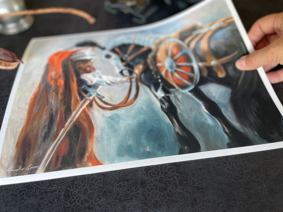 Thumbnail: Torrin and his Black Warhorse