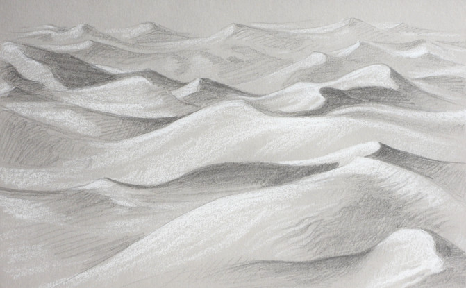 The great Southern desert waste, sand dune drawing by Kindrie Grove.jpeg