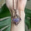 Thumbnail: Lepidolite and Opal Heart Pendant
