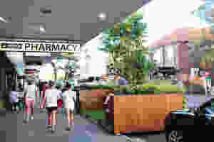 A parklet in Hall Street, Bondi Beach