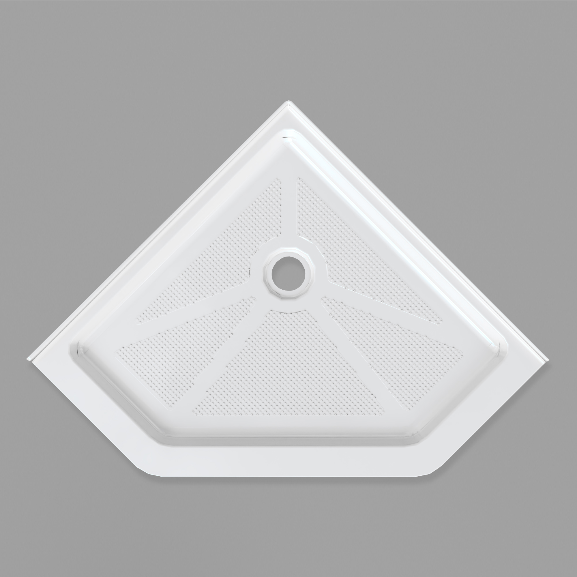 BASE 3636NA (36"Lx36"Wx3-1/2"H) Neo Angle Shower Base