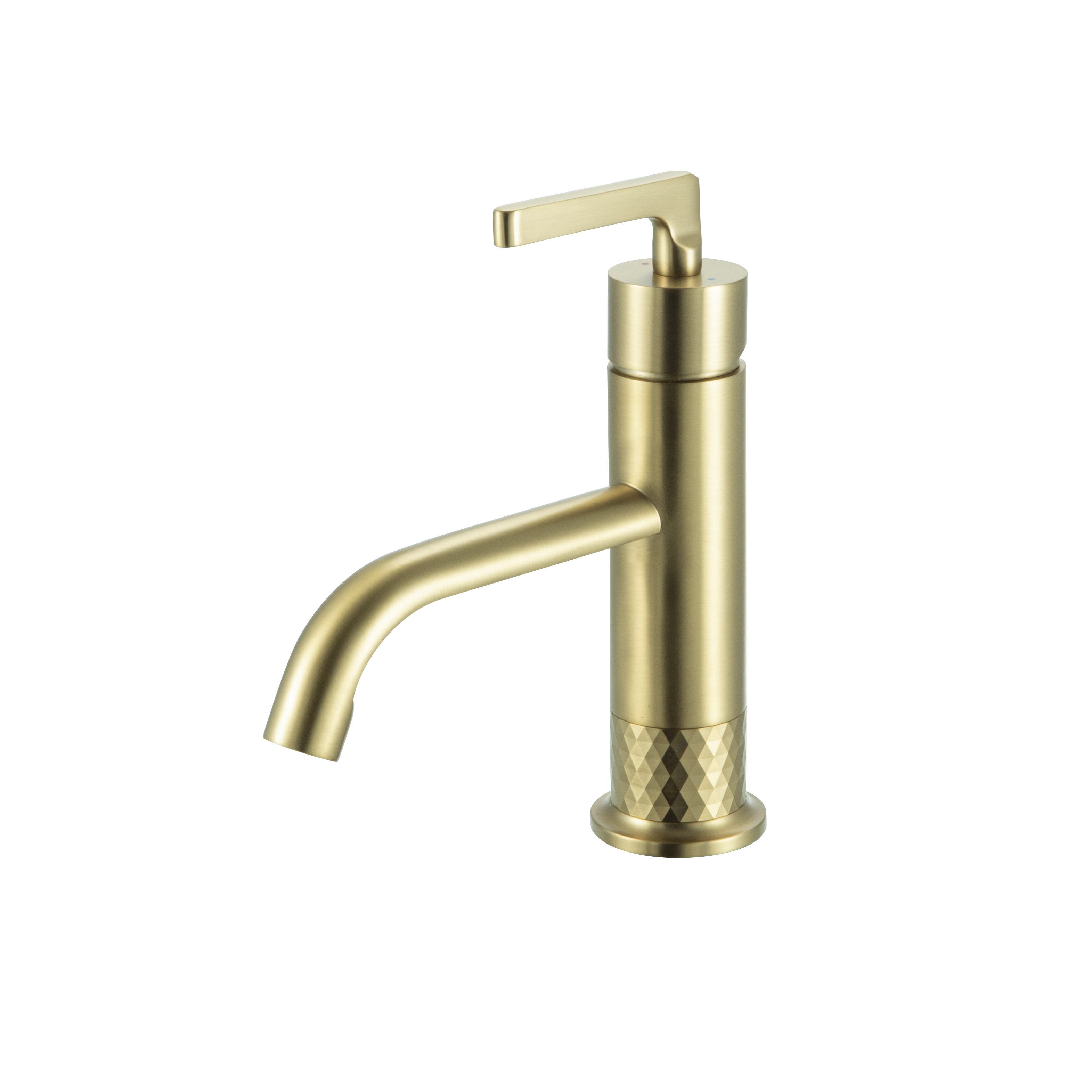 Brushed Gold Basin Faucet