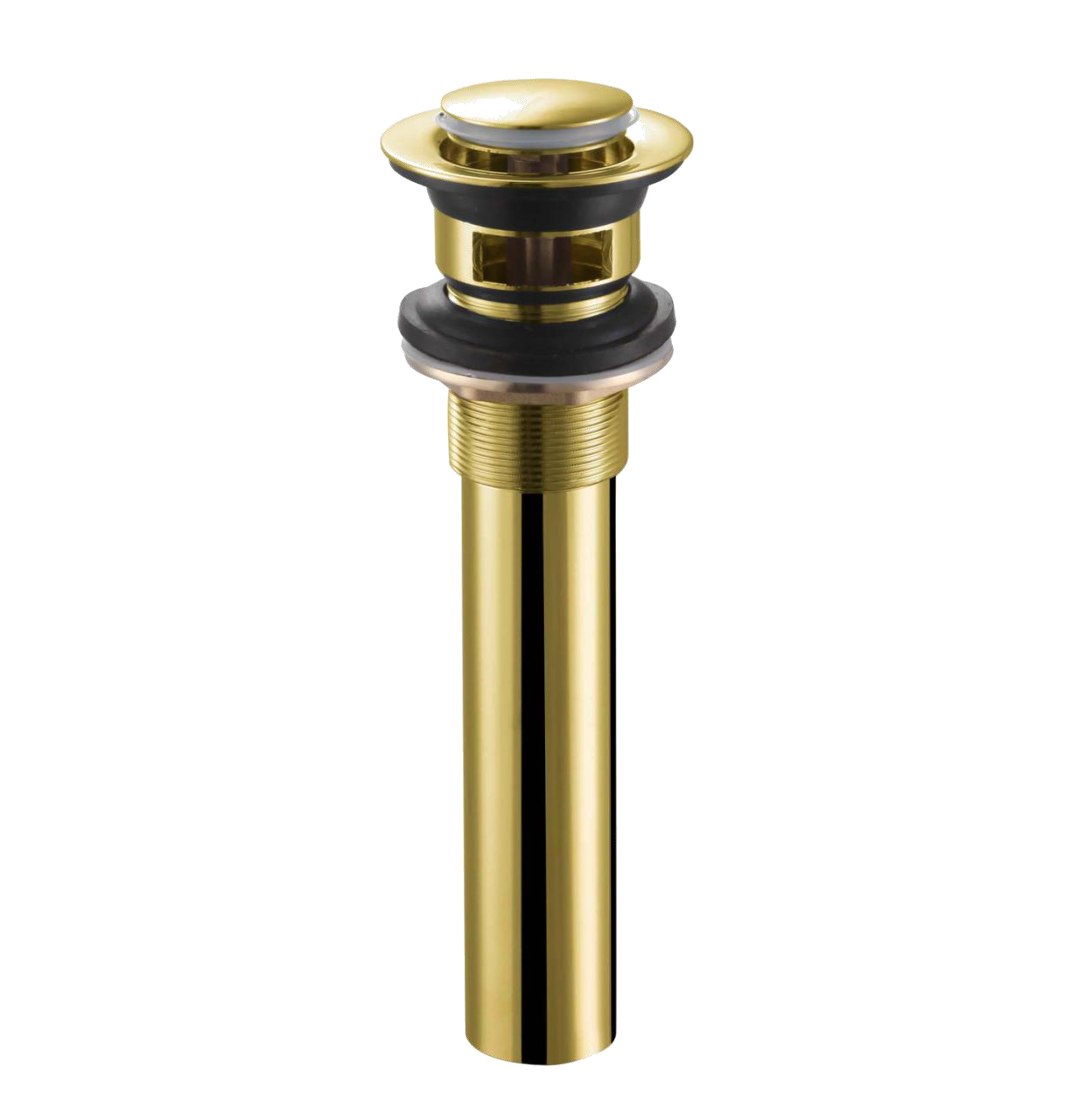 D104-BRUSH GOLD-Pop-up Drain