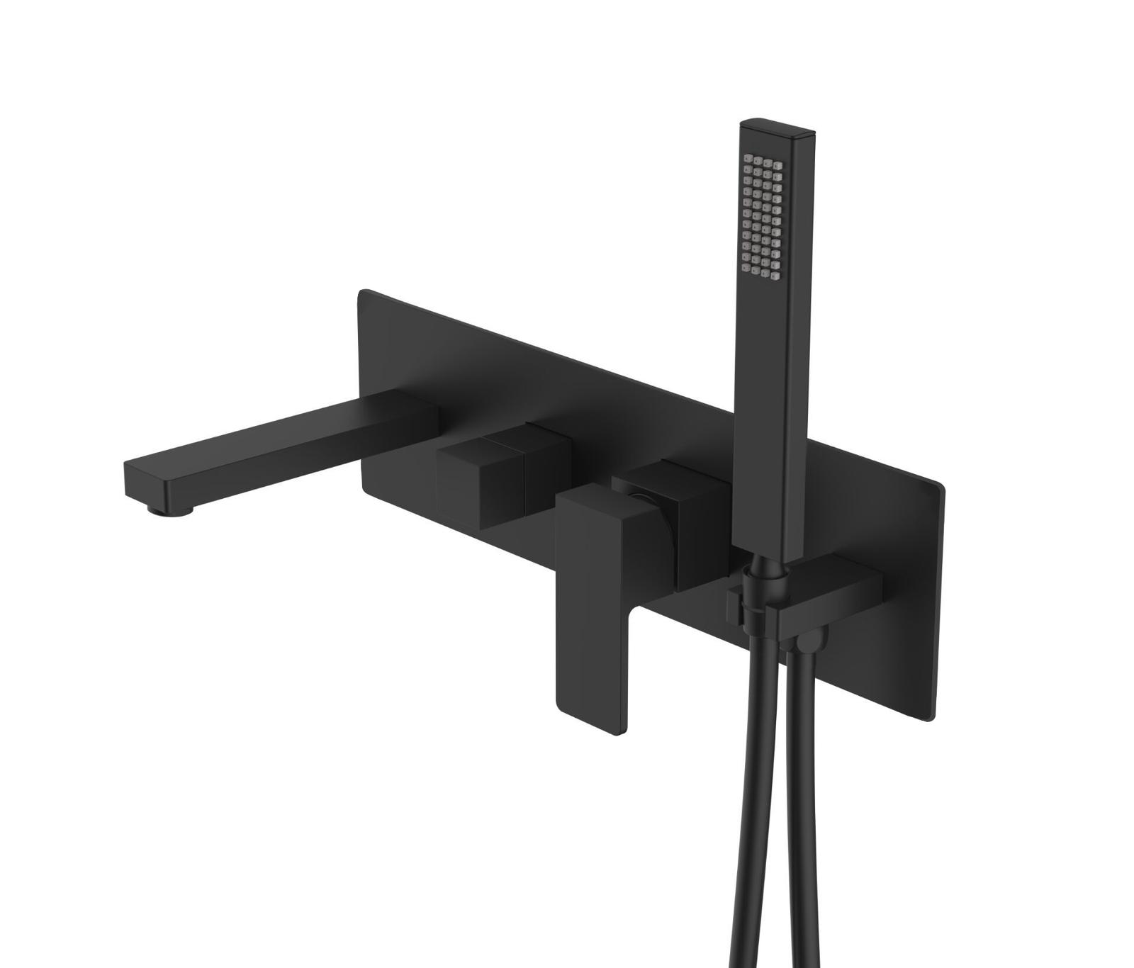 Matte Black Shower
