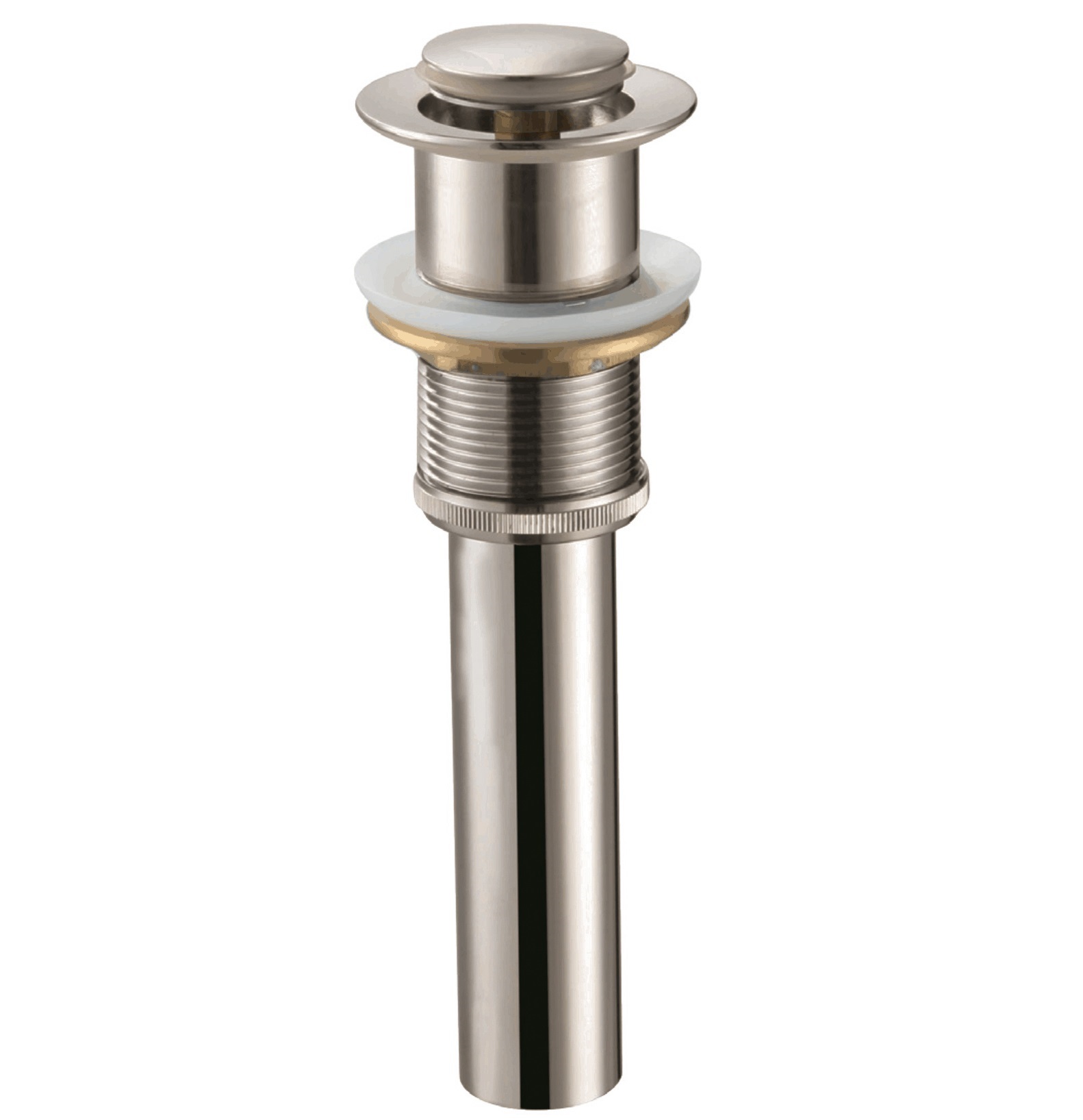 D115-POP-UP Drain--BRUSH NICKEL