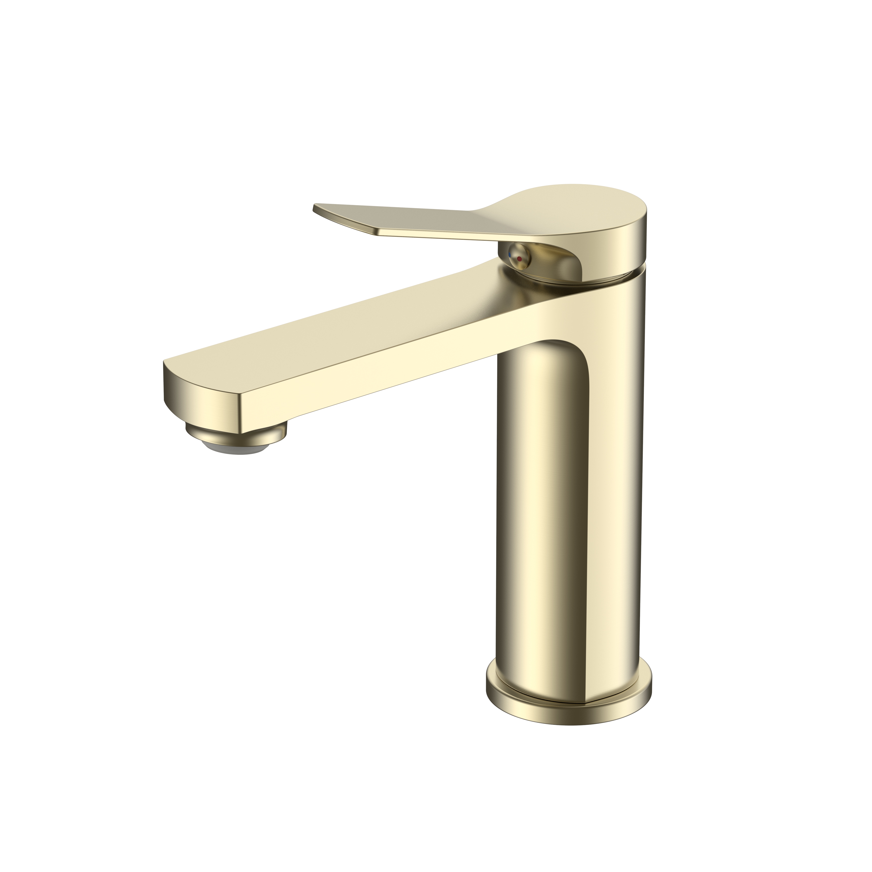 Brushed Gold Basin Faucet