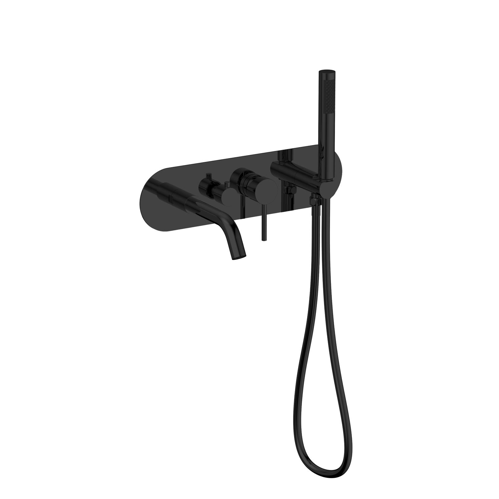 Matte Black Shower