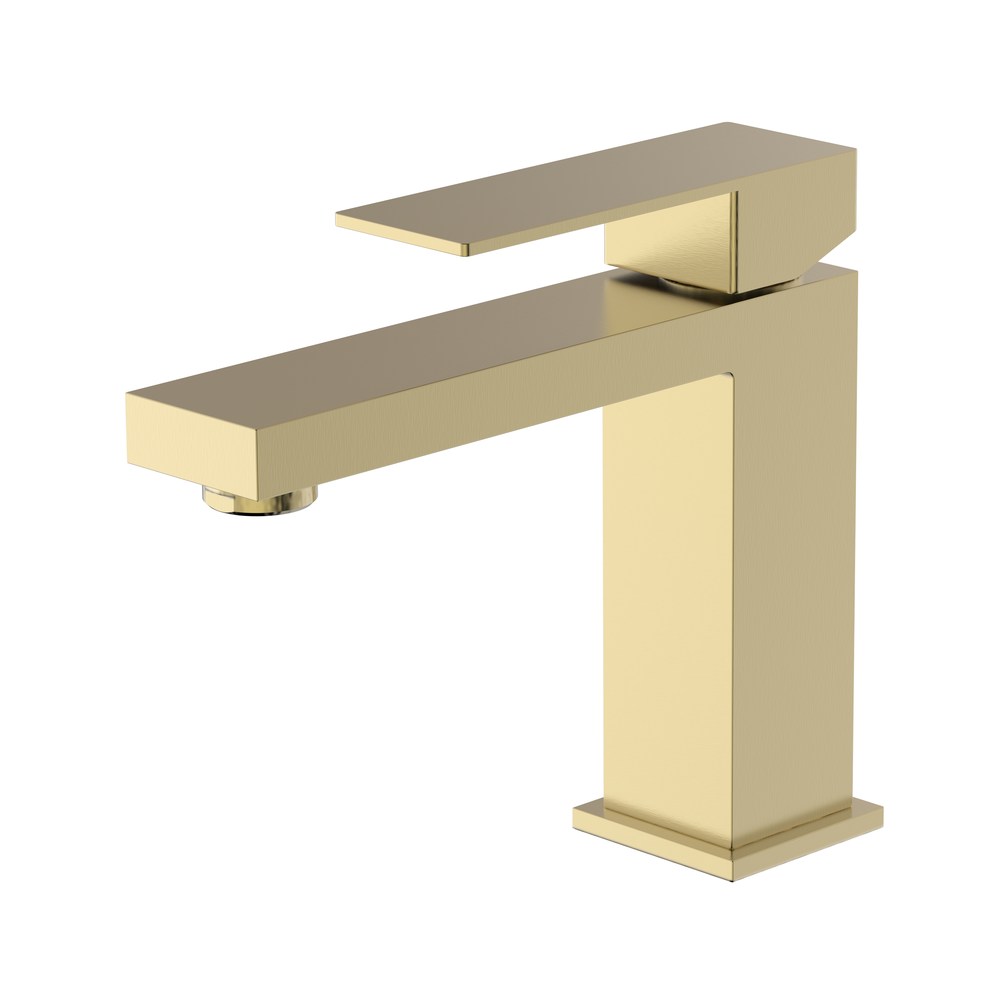 Brushed Gold Basin Faucet