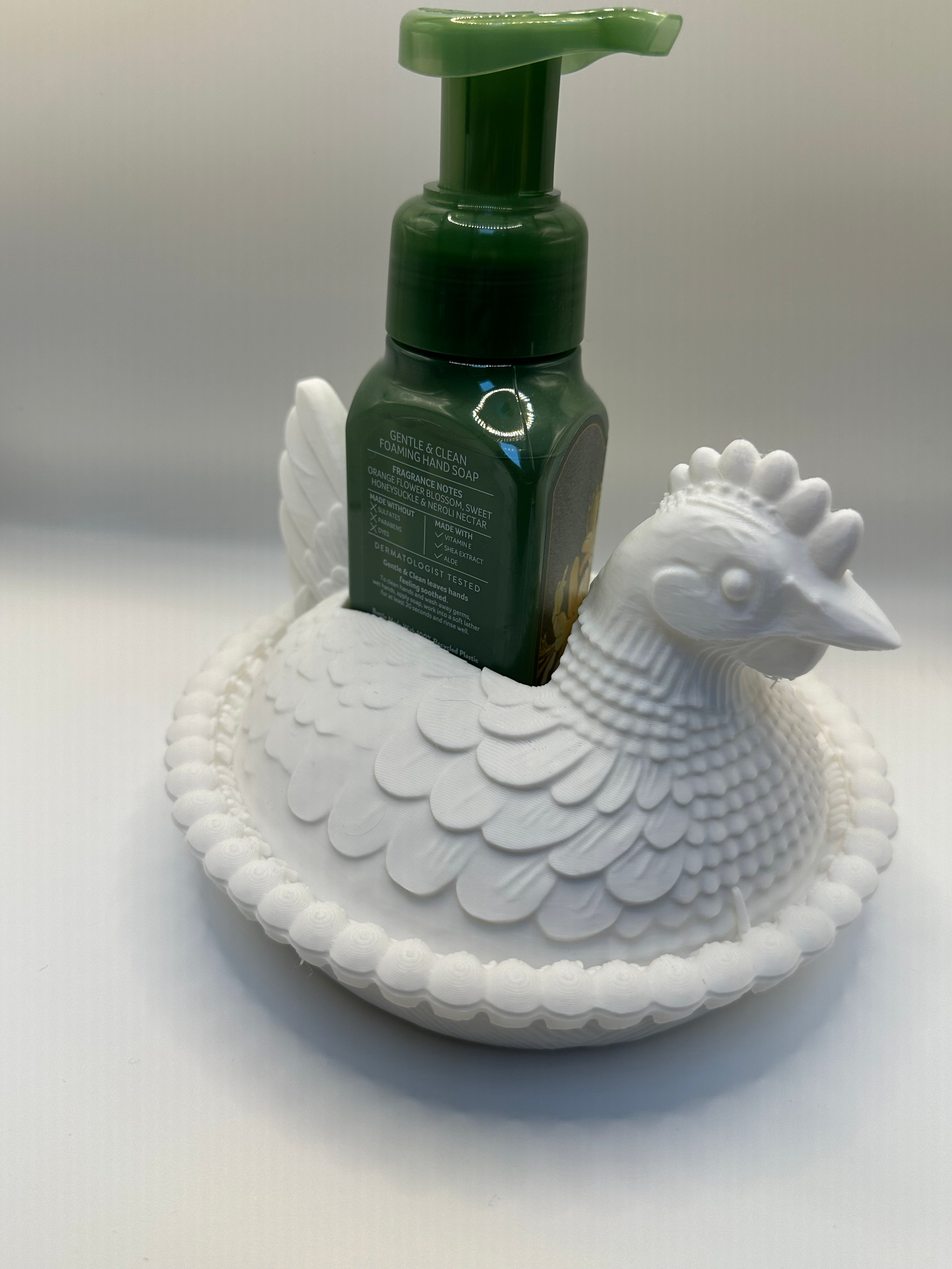 chicken BBW soap holder 