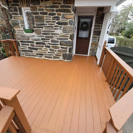 Deck & Landscaping