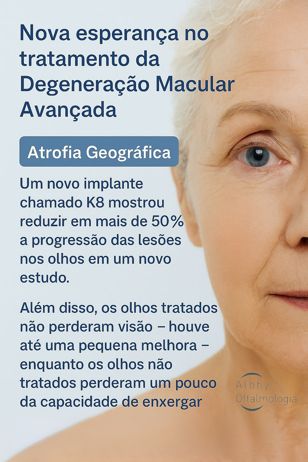 📢 Avanço Promissor no Tratamento da Atrofia Geográfica (AG)! 👁️