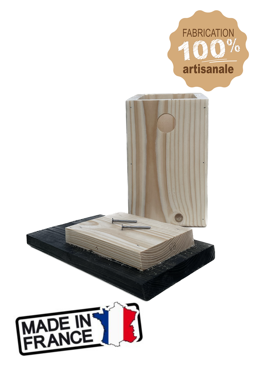 Miniature : Nichoir Mésange bleue - Boîte aux Lettres