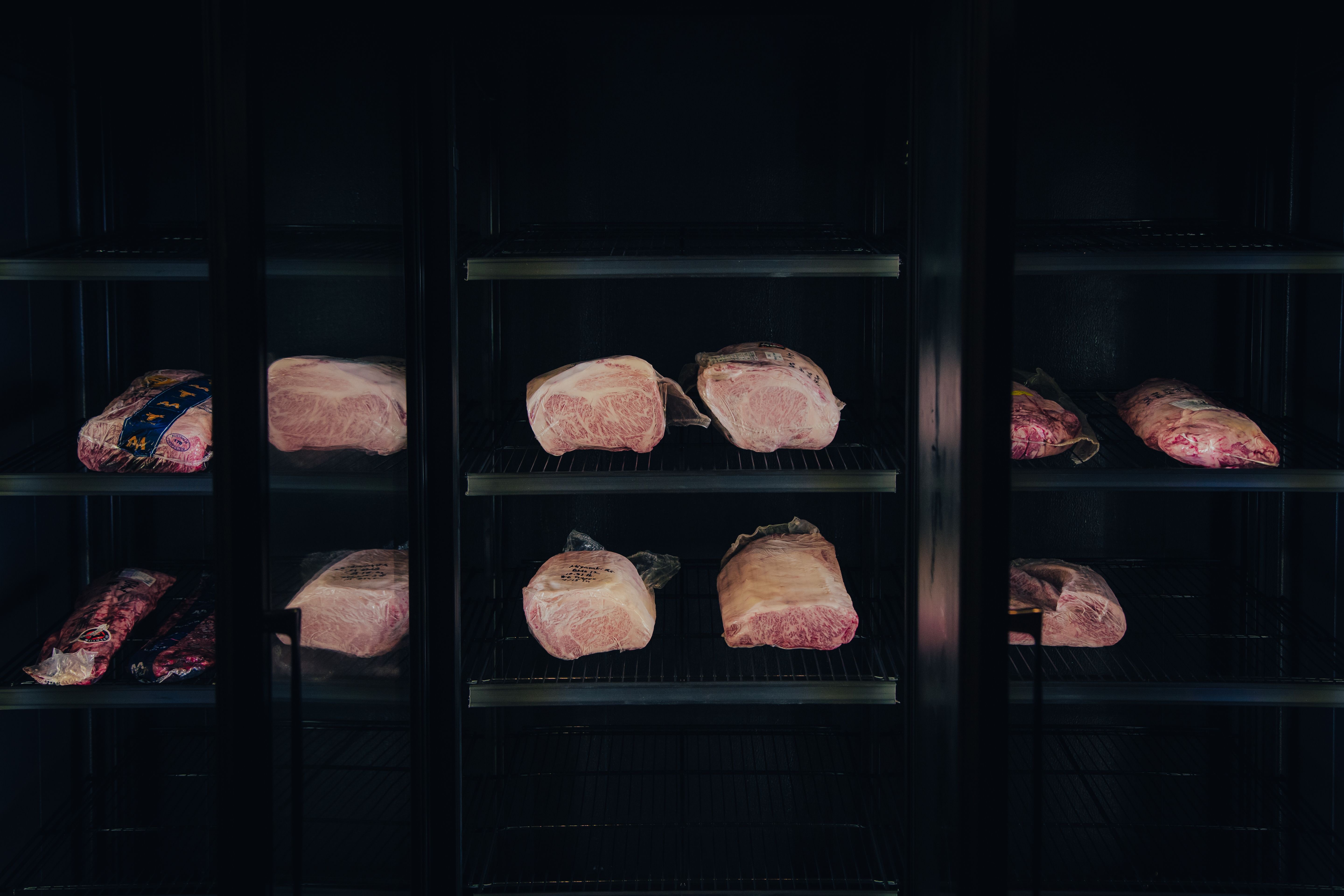 Premium Wagyu selection at Yakiniku Shodai