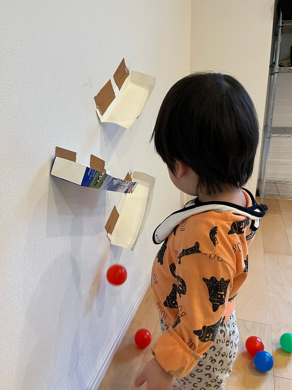 鏡のお部屋で遊んだよ