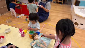 お部屋遊びとハイハイレース
