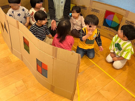 てぶくろごっこをしました!