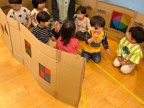 てぶくろごっこをしました!