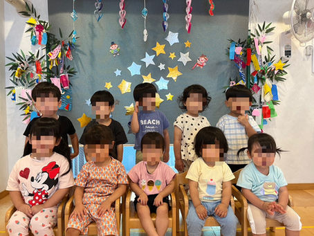 七夕会と誕生会