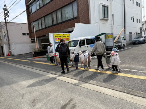 公園で遊びました!