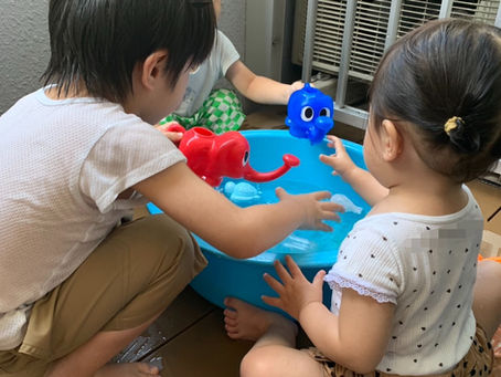 大好き水遊び♫