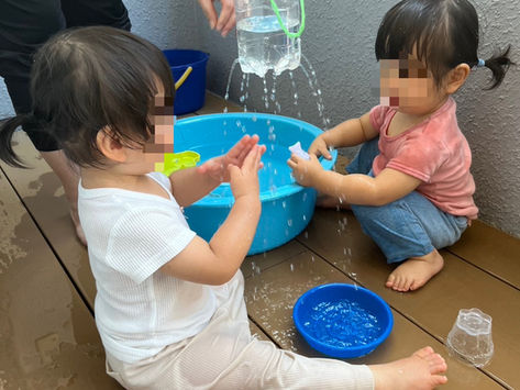 お水のシャワー🚿