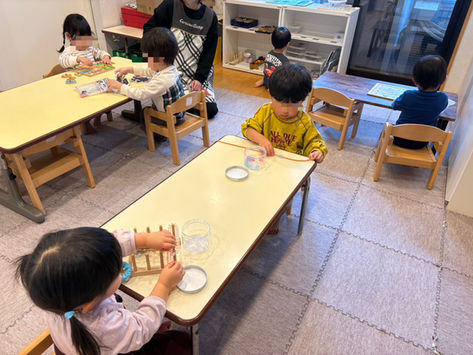 コーナー遊びをしました⭐︎