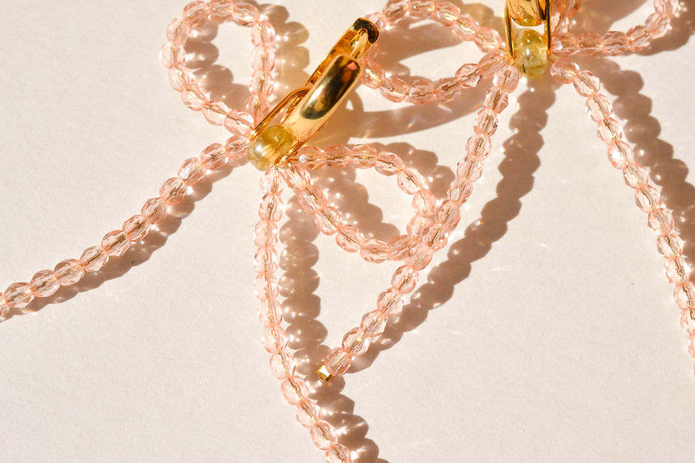 Thumbnail: Pretty in Pink Bow Hoops